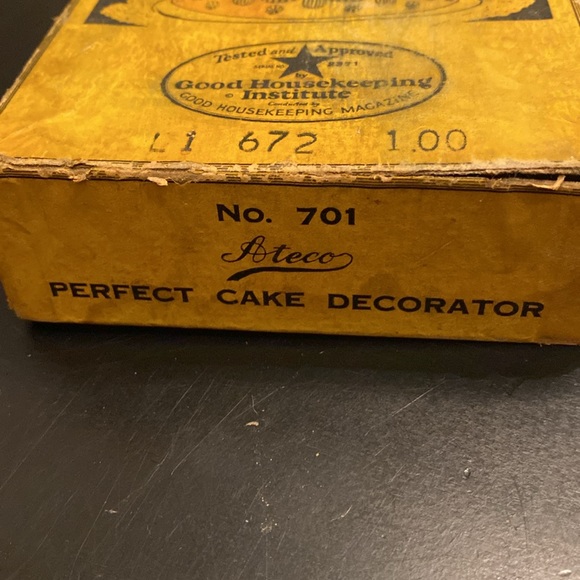 VTG Ateco cake pastries pie cake decorating Good Housekeeping w/6 tips - Picture 10 of 13
